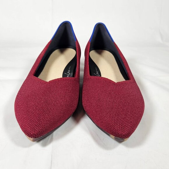 Rothy's The High Point Autumn Red Heels Women's Size 9 NWOT - Picture 4 of 11